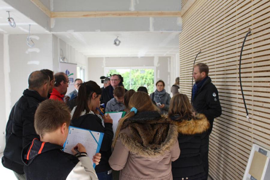 Les coulisses du batiment FFB un chantier ouvert aux ecoles