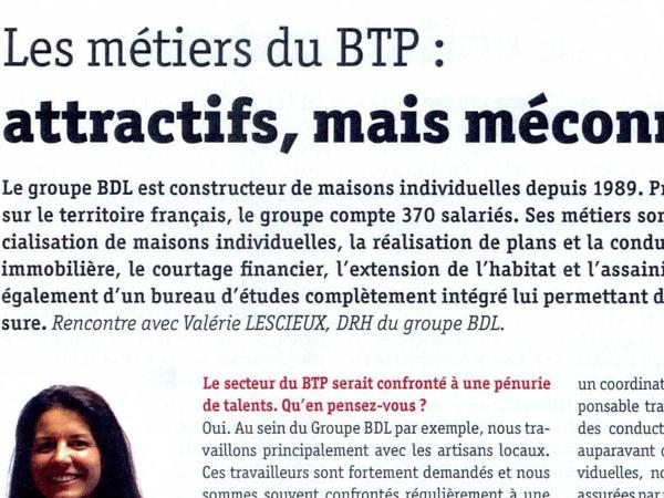 Les métiers du BTP : attractifs, mais méconnus