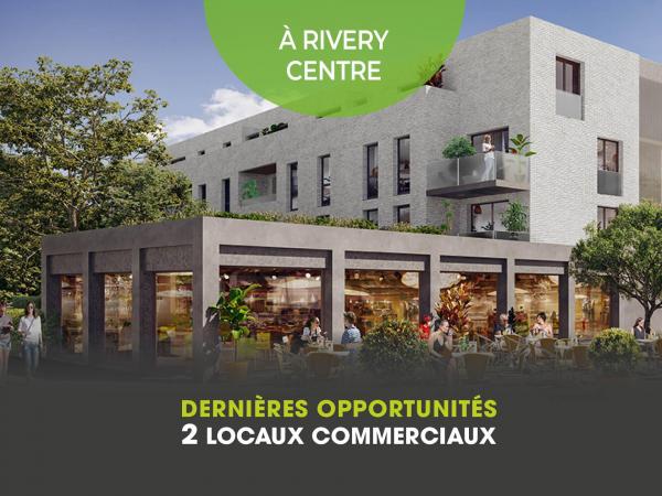 Dernières opportunités : 2 locaux commerciaux à Rivery Centre !