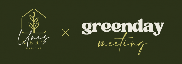 logo green day unis vert habitat laser